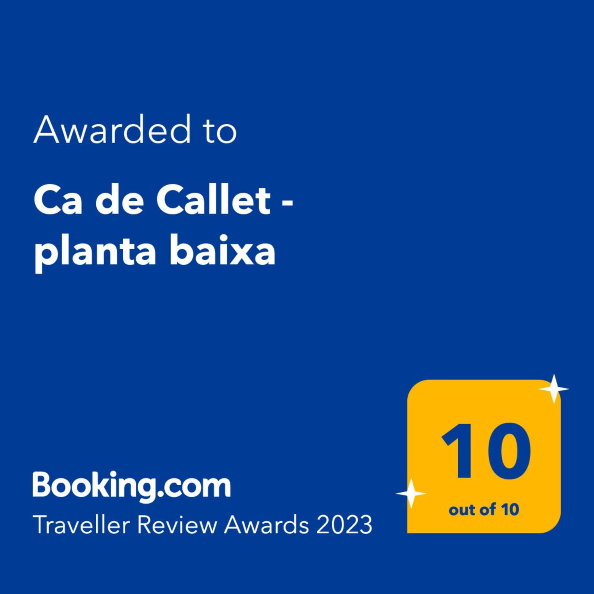 Ca De Callet - Planta Baixa Estación Exterior foto